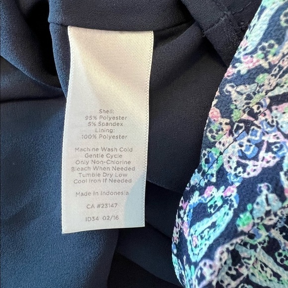 Talbots Blue Paisley Dress - Picture 11 of 15